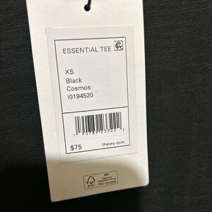Theory Essential Tee - Black